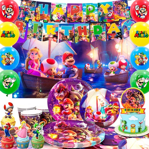 Super mario geburtstags deko - mario,