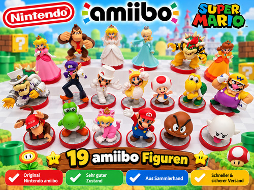 Nintendo amiibo super mario - nintendo,