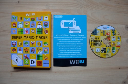 Wii super mario maker - wii, u