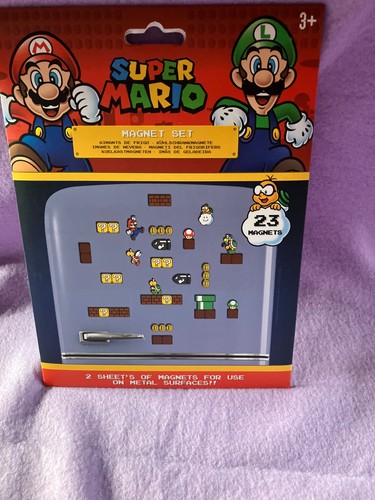 Nintendo super mario - mario, magnet
