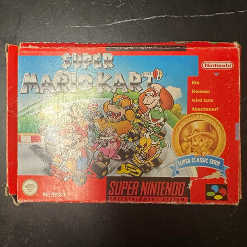 Super mario kart nintendo snes - kart,