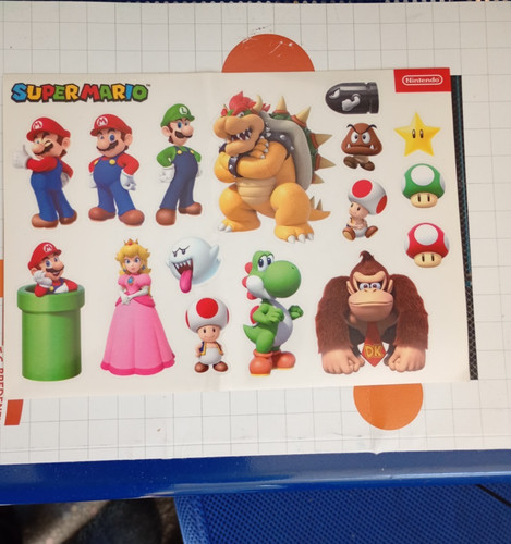 Stickerbogen super mario - stickerbogen,