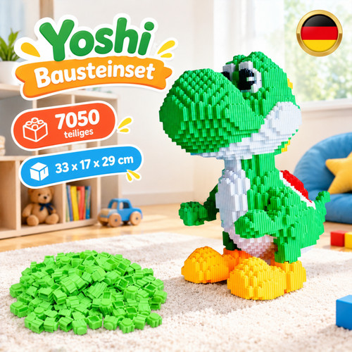 Yoshi super mario - mario, bausteine
