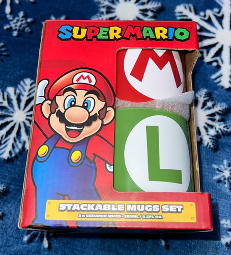 Super mario stapelbares tassen - super,