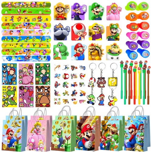 104 pcs super mario party - pcs,