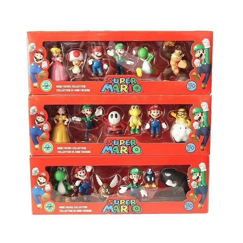 Super mario mini figur - super,