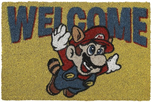 Super mario fußmatte welcome - super,