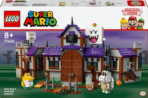 Lego super mario 71436 - mario, könig