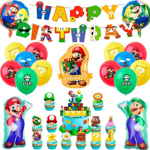 Super mario kinder - kinder, geburtstag