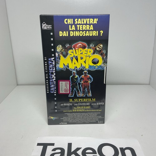 Vhs super mario - mario, neu