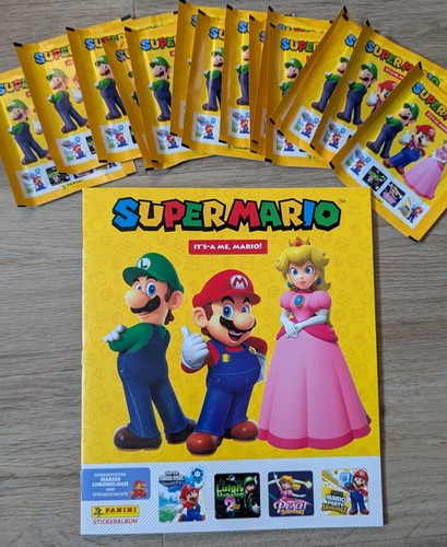 Super mario panini album leer - mario,