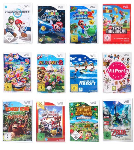 Auswahl wii spiele mario - auswahl,