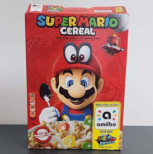 Nintendo super mario cereal - nintendo,
